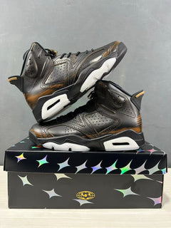 Jordan Air Jordan 6 Xuan Wu Black Basketball Sneakers IR7572-220
