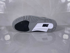 Air Jordan 3 Retro Black and Grey Sneakers
