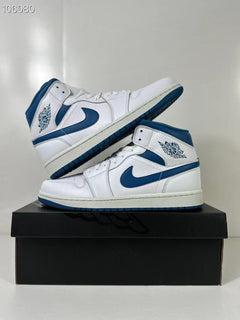 Jordan Air Jordan 1 Mid White Blue FN5215-141 Sneakers
