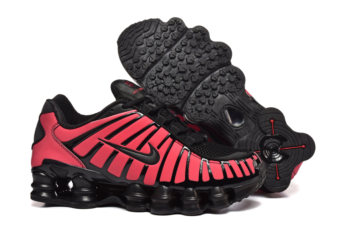 Nike Shox TL Sneakers in Black and Pink