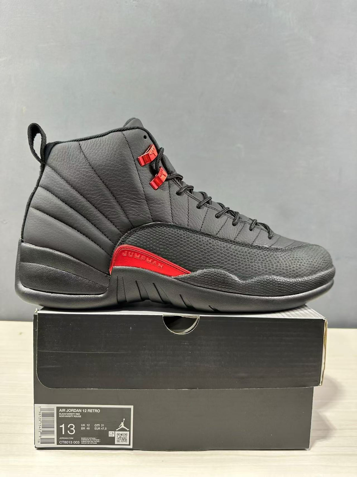 Jordan Air Jordan 12 Retro Black Red CT8013-003