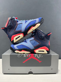 Jordan 6 Retro High-Top Sneakers Blue IQ5706-400