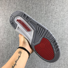 Air Jordan 3 Fire Red Men's Sneakers