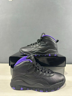 Jordan Air Jordan 10 High-Top Sneakers Black Purple 130209-051