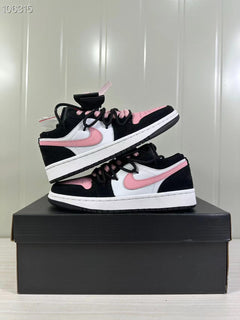 Jordan Air Jordan 1 Low GS Black Pink DX4374-008