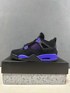Jordan Air Jordan 4 Retro Black Blue Sneakers CT8527-018
