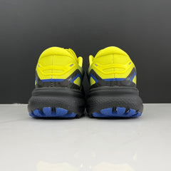 Brooks Ghost 15 Running Shoes, Charcoal Yellow Blue