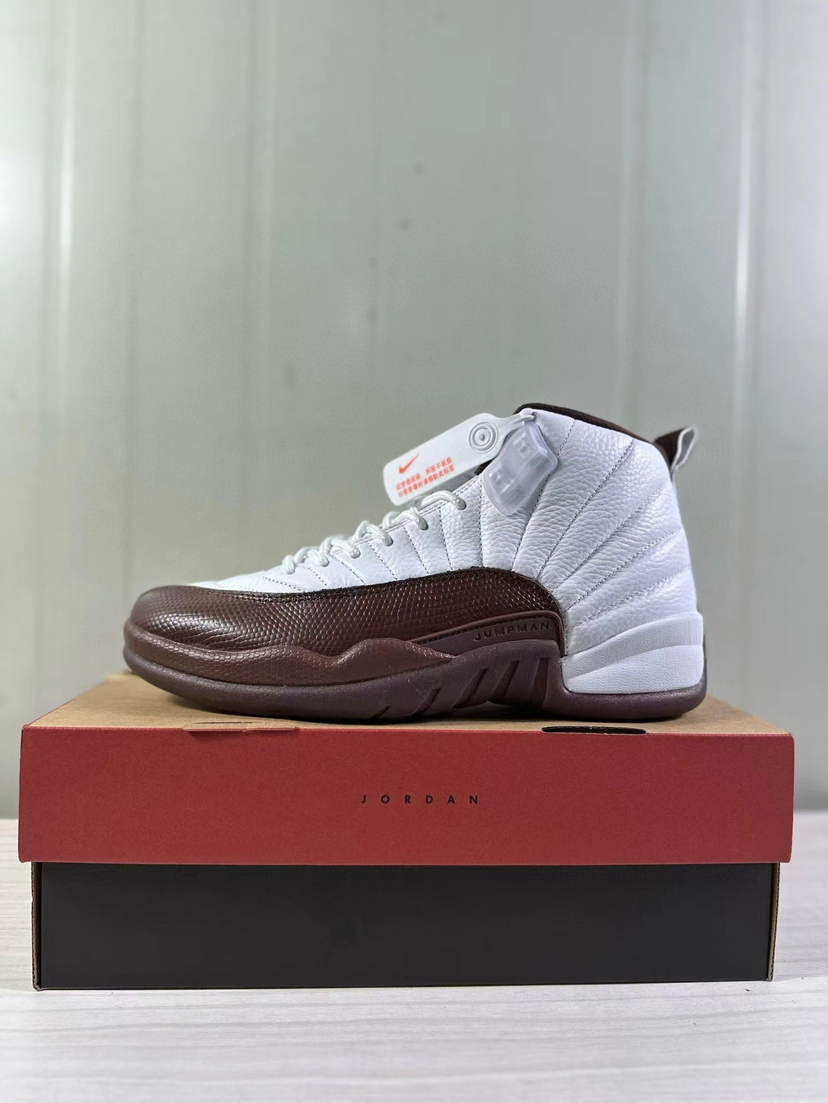 Jordan Air Jordan 12 Retro White Brown FZ5026-100 Sneakers