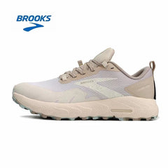 Brooks Cascadia 17 Trail Running Shoes in Beige