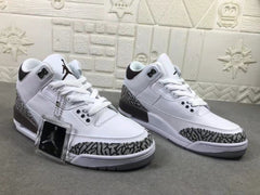 Jordan Air Jordan 3 Women's White Brown Sneakers DH3434-110
