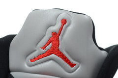 Jordan Air Jordan 5 Retro Black and Silver High-Top Sneakers