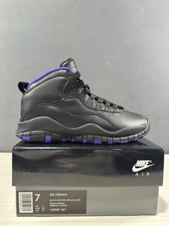 Jordan Air Jordan 10 High-Top Sneakers Black Purple 130209-051