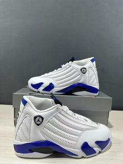 Jordan Air Jordan 14 Hyper Royal White Blue 487471-104