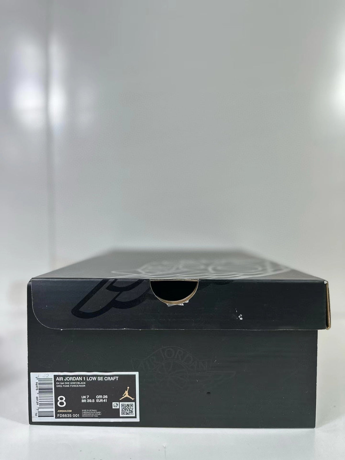 Jordan Air Jordan 1 Low SE Craft Black Grey FD8635-001