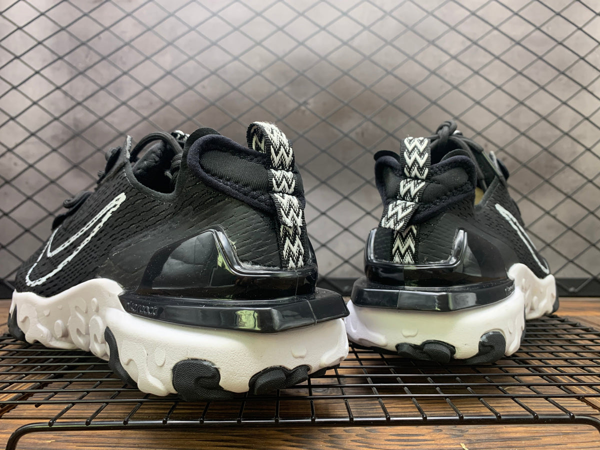 Nike React Vision Sneakers Black and White