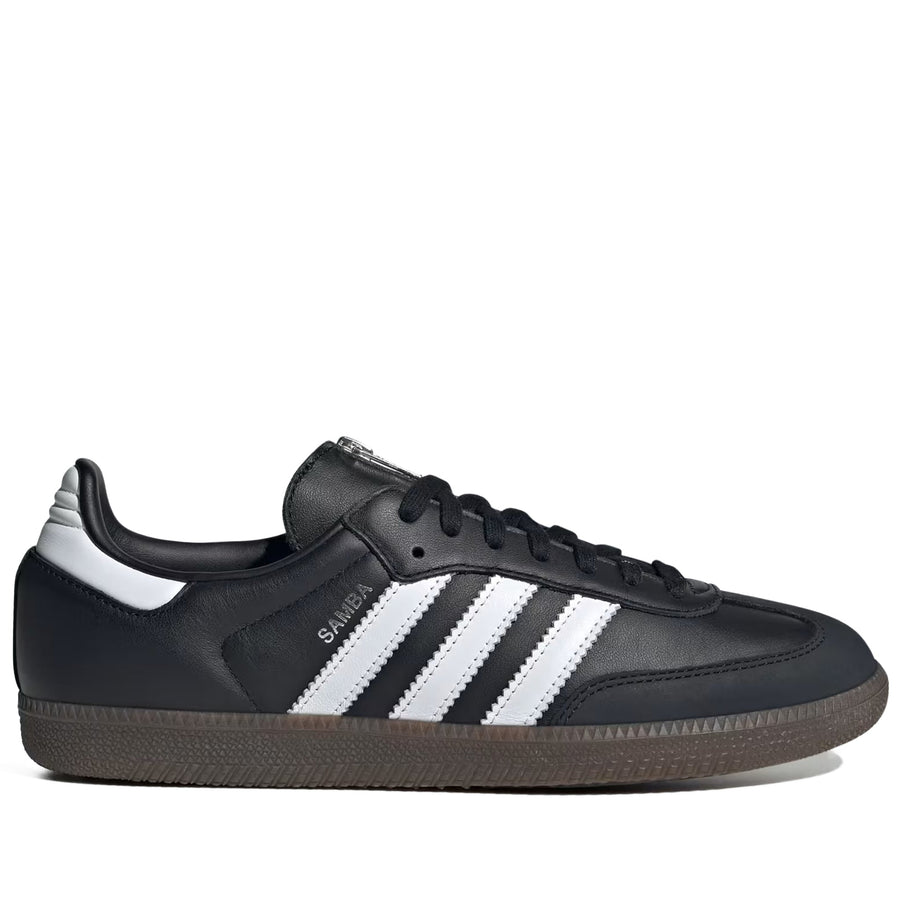 Men's Adidas x Jeremy Scott Samba OG - Core Black/Cloud White