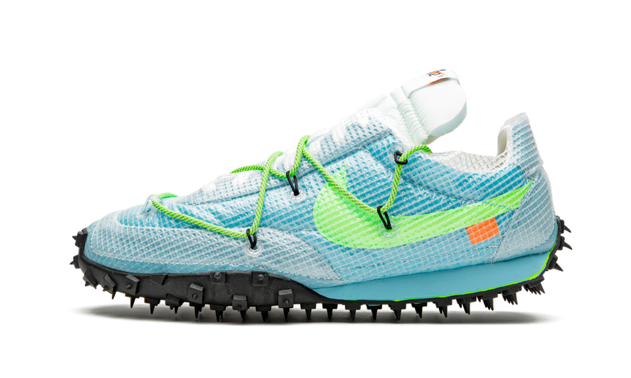Nike Waffle Racer Off-White Vivid Sky (Women's)