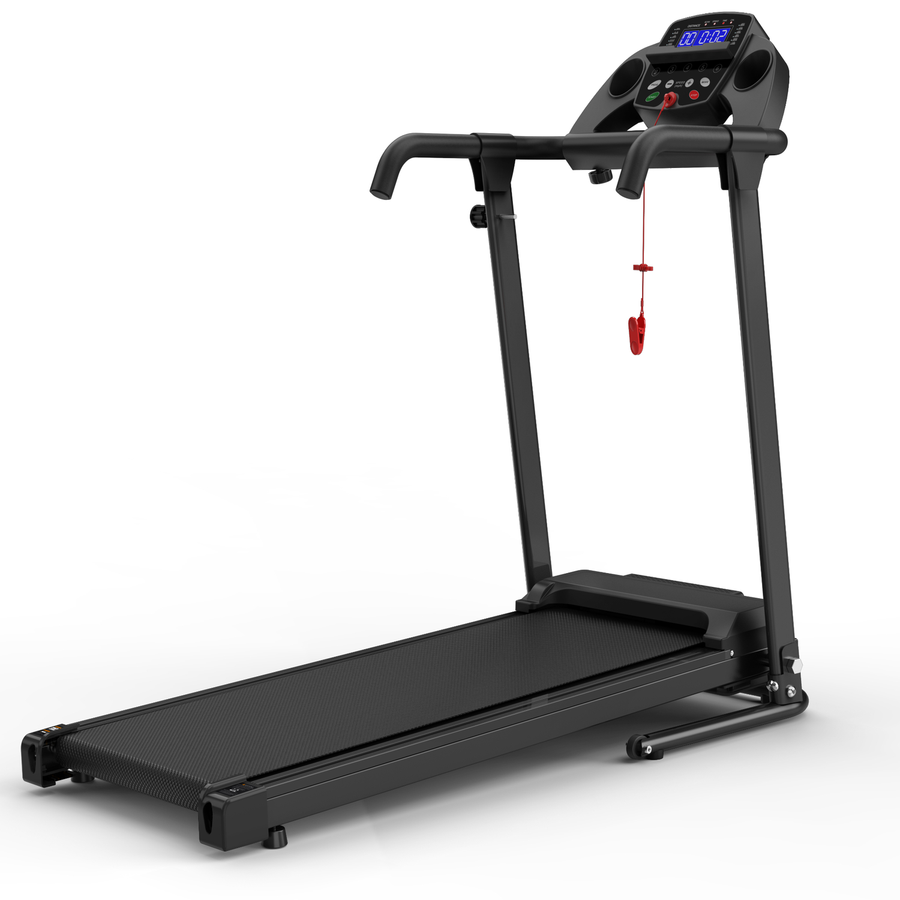 Foldable Treadmill for Home, APP Control & LED Display, 2.5HP Portable Treadmill with Handles