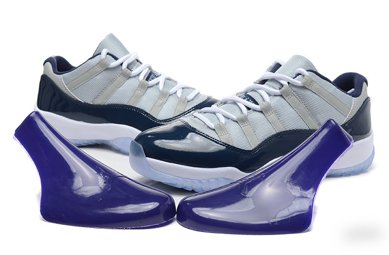 Jordan Air Jordan 11 Retro Low Sneakers, White and Navy