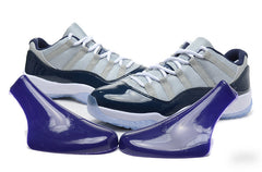 Jordan Air Jordan 11 Retro Low Sneakers, White and Navy