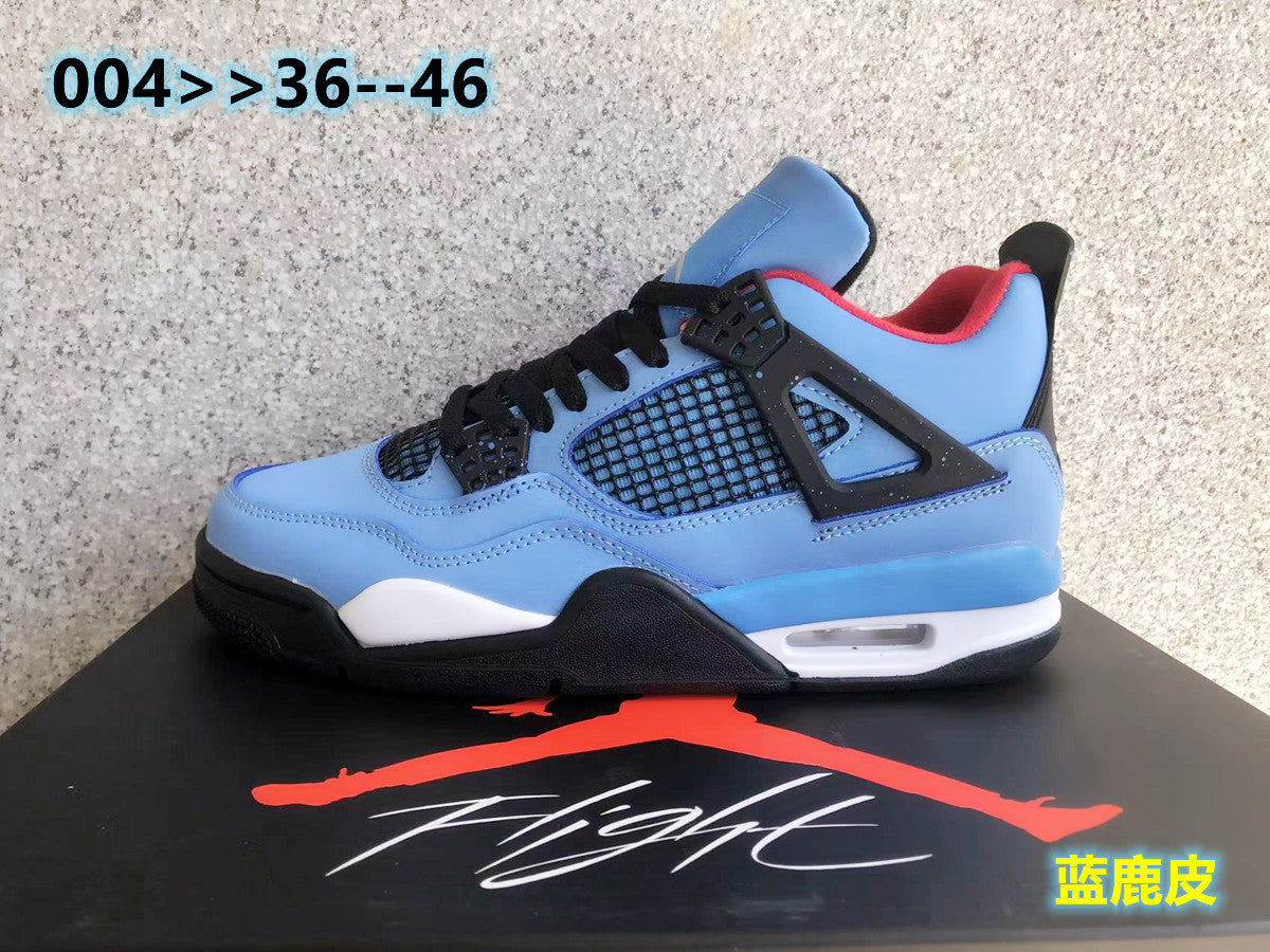 Jordan 4 Paris Sneakers in Ice Blue