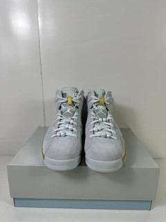 Jordan Air Jordan 6 High Sneakers White Gold Glacier Blue DQ4914-074