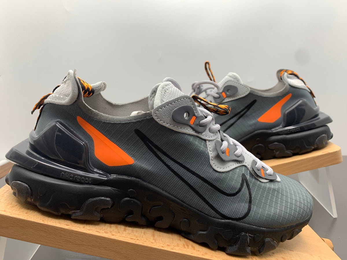 Nike React Element 87 Sneakers Black Grey Orange