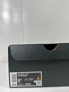 Jordan Air Jordan 1 Low White Green Black Sneakers 553558-131
