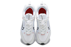 Nike Air Max White and Red Running Sneakers