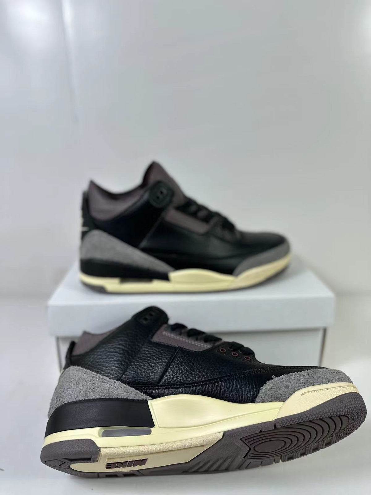 Jordan Air Jordan 3 Retro Black Purple FZ8411-001 Sneakers