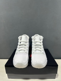 Jordan Air Jordan 11 Retro All-White High-Top Sneakers