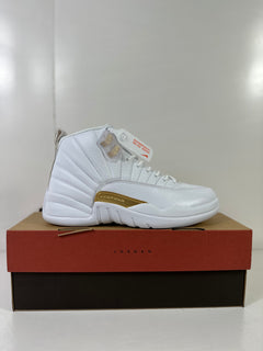 Jordan Air Jordan 12 Phantom White Metallic Gold Sneakers FD9101-007