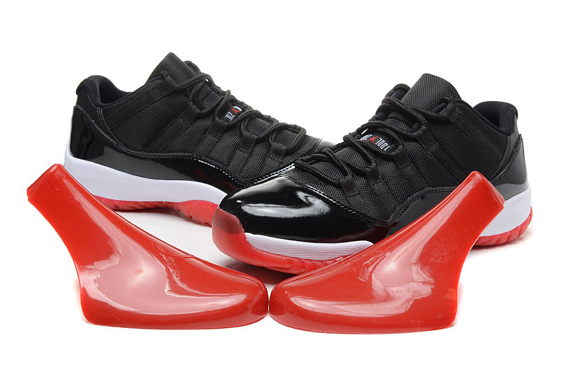 Jordan Air Jordan 11 Retro Low Black and Red Sneakers