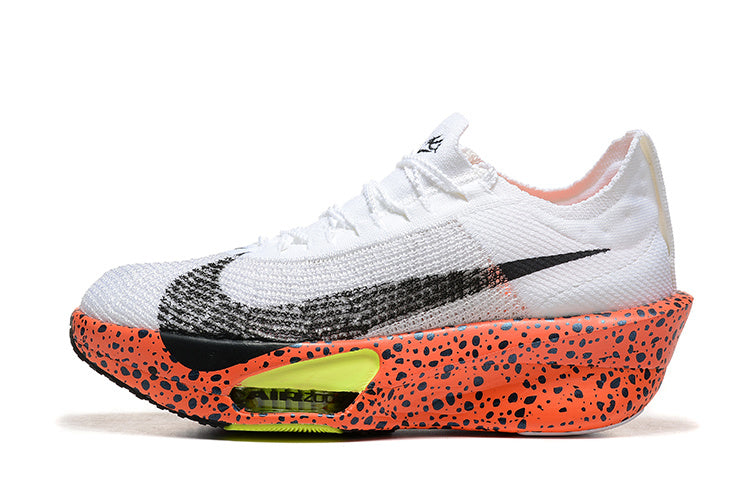 Nike Air Zoom Running Shoes White Orange