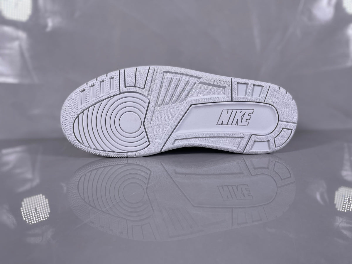Jordan 3 Retro White Cement Sneakers White Grey Red Blue