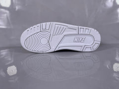 Jordan 3 Retro White Cement Sneakers White Grey Red Blue