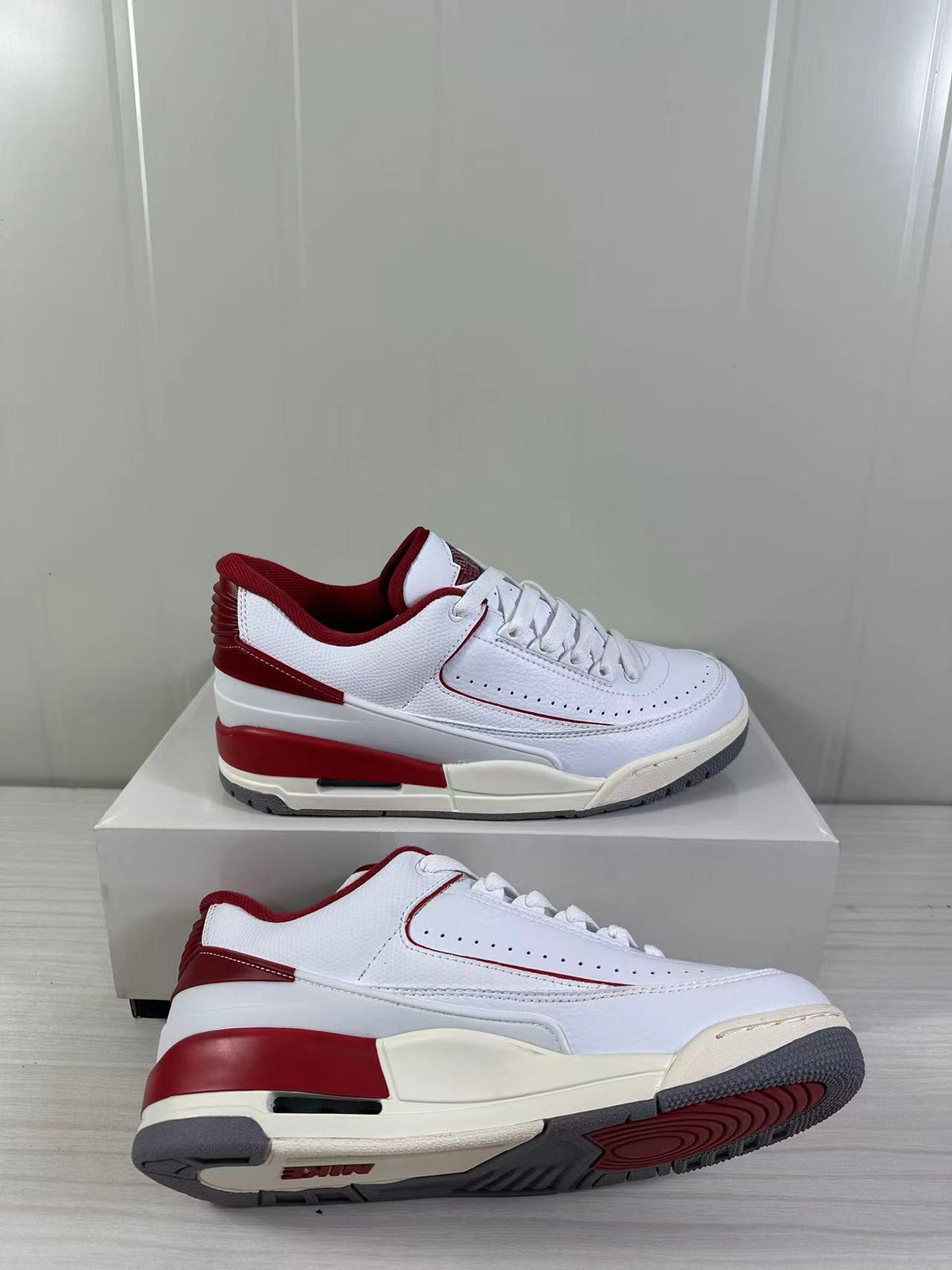 Jordan Air Jordan 2/3 Low White Varsity Red FD0383-161