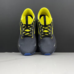 Brooks Ghost 15 Running Shoes, Charcoal Yellow Blue