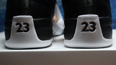 Jordan Air Jordan 12 Wings Black White Gold Sneakers 848692-033