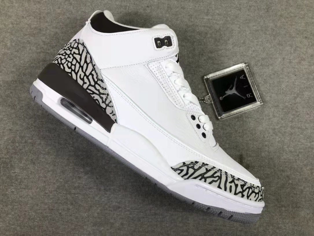 Jordan Air Jordan 3 Women's White Brown Sneakers DH3434-110