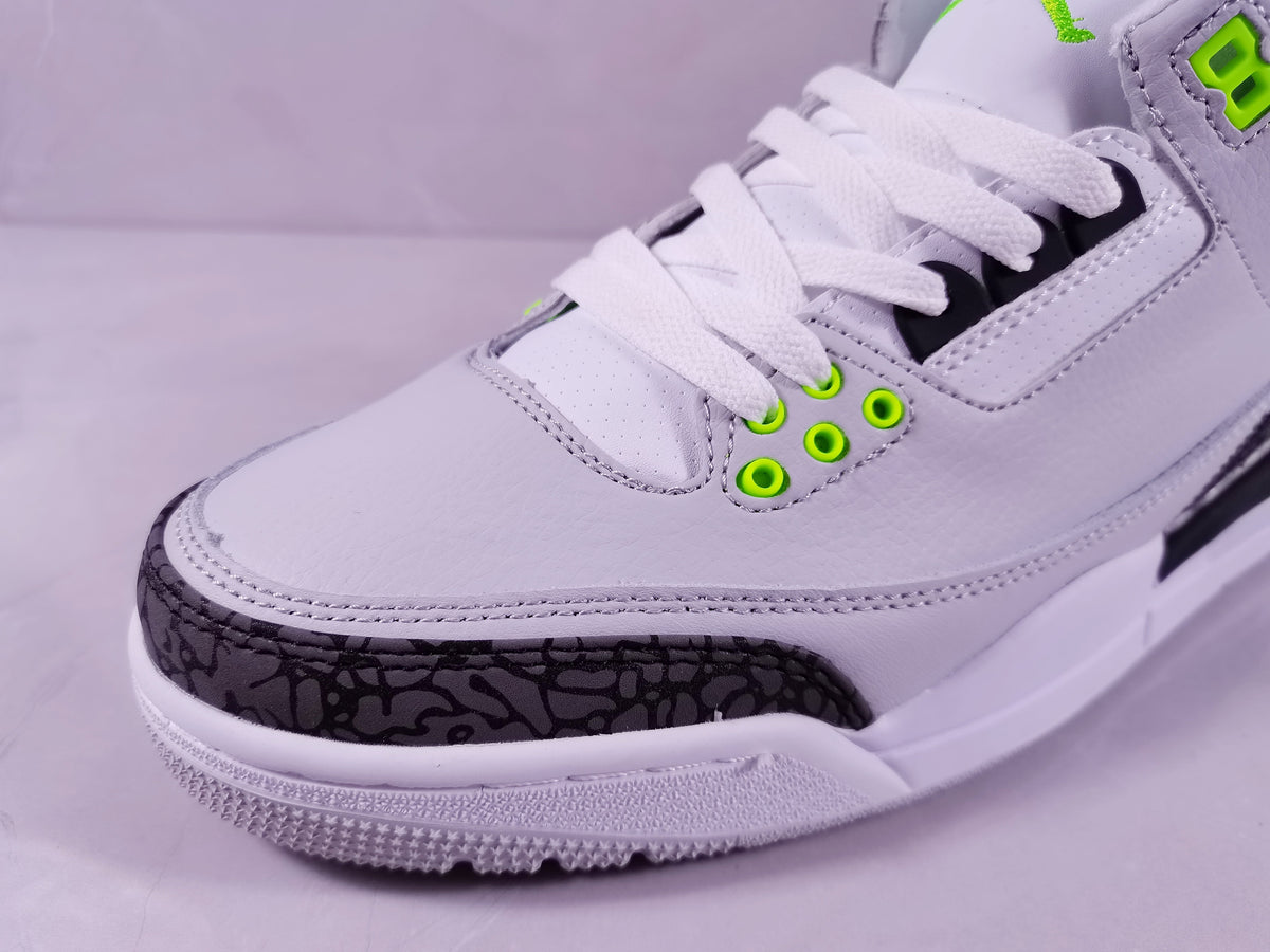 Jordan Air Jordan 3 Retro Grey Green Sneakers