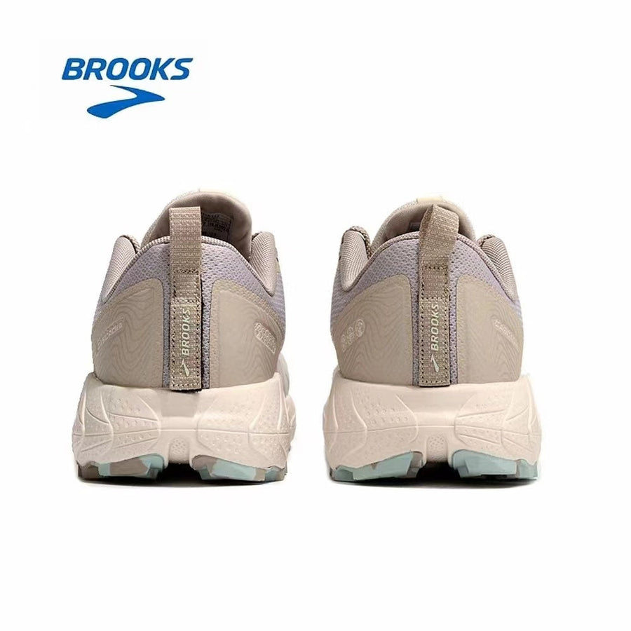 Brooks Cascadia 17 Trail Running Shoes in Beige
