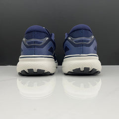 Brooks Ghost 15 Running Shoes in Navy and White