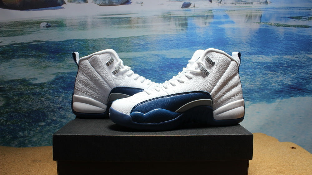 Air Jordan 12 French Blue High-Top Sneakers