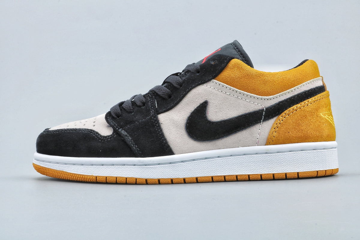 Jordan 1 Low Yellow Toe Sneakers