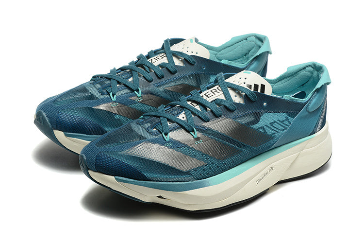 Adidas Adizero Adios Pro 3 Blue Green Running Shoes