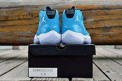 Air Jordan 11 High Sneakers in Blue and White
