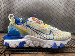 Nike React Vision Sneakers in Beige, Blue and Orange