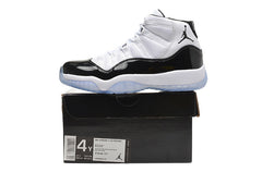 Jordan Air Jordan 11 Retro High White and Black Sneakers