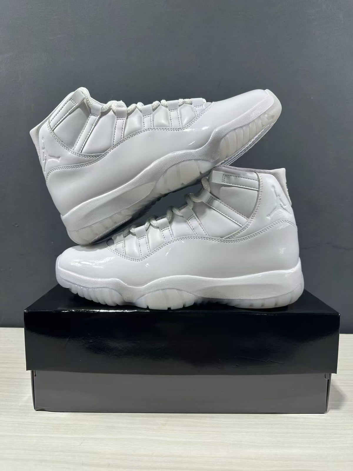 Jordan Air Jordan 11 Retro All-White High-Top Sneakers